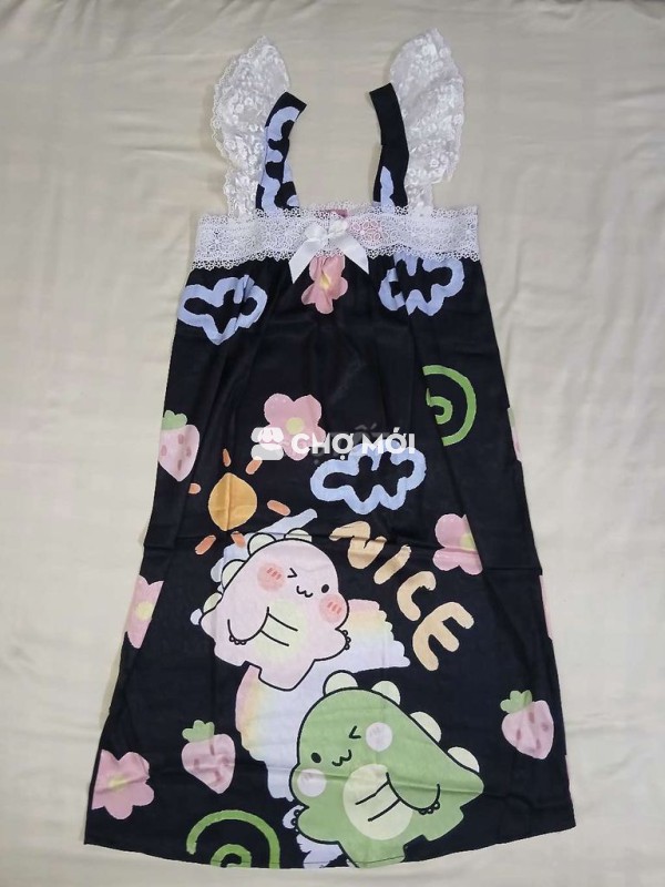 Váy ngủ nữ lụa Freesize