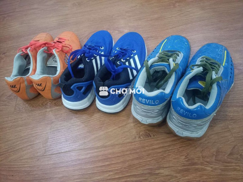 Full set giày trẻ em đá bóng, chạy bộ, cầu lông