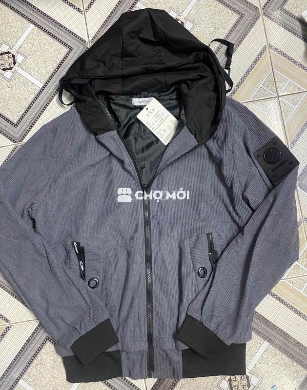 Áo khoác túi có khóa kéo thời trang cho nam size 5
