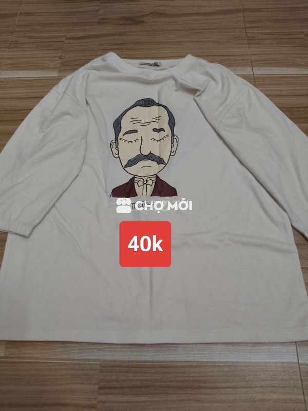 Áo thun Unisex Trắng