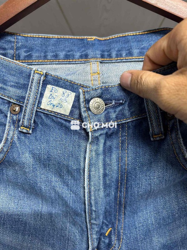 Quần jean Levis nam vải bò size 32