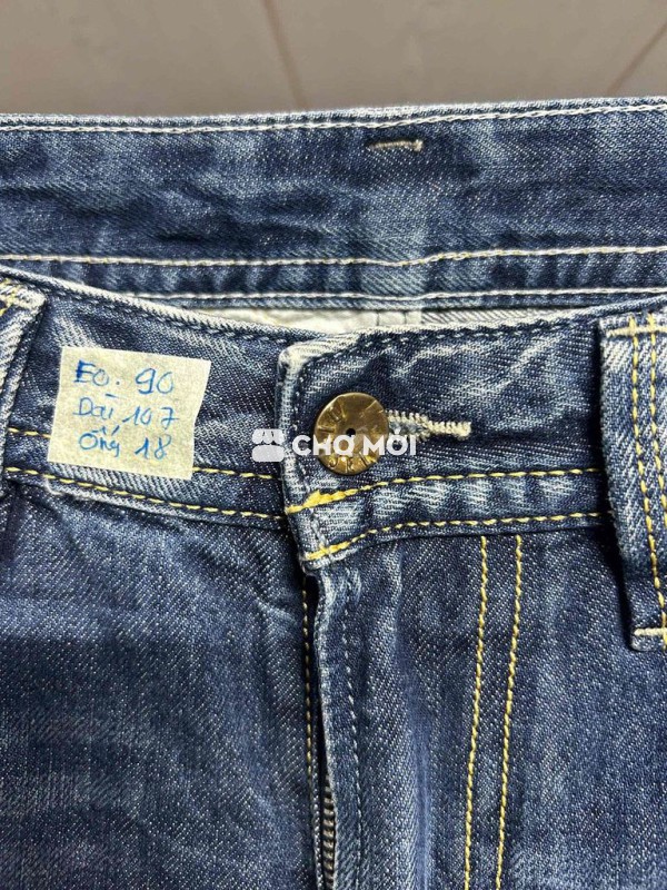 Quần jean nam Diesel Cotton size 32