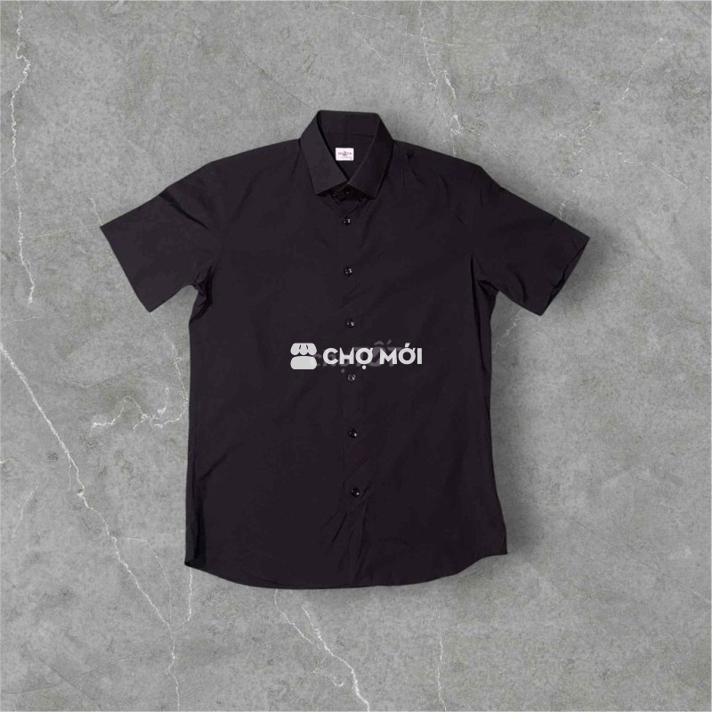 Áo sơ mi ZenZith Nam Vải Đen