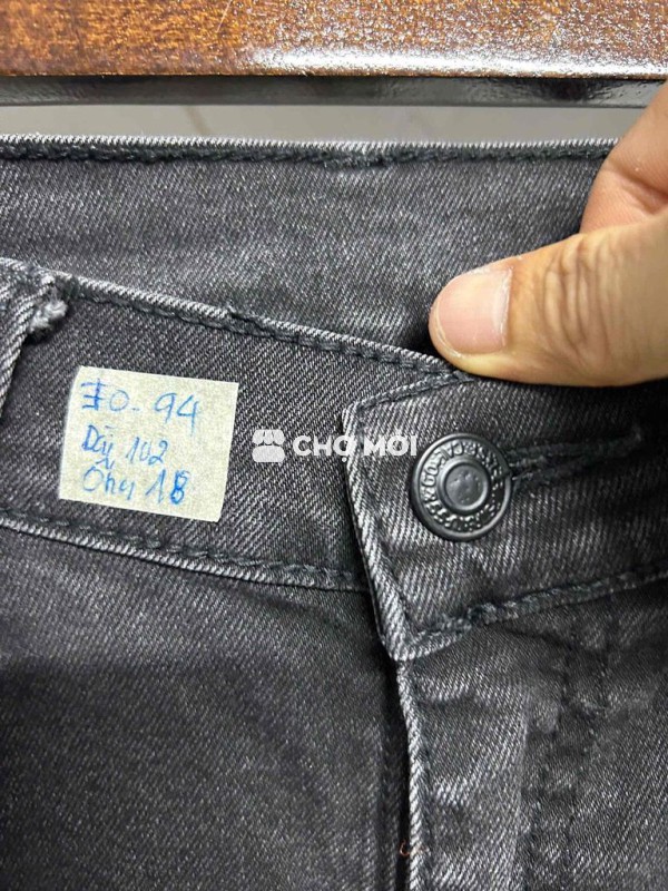 Quần jean Levis nam vải jean W36 L32