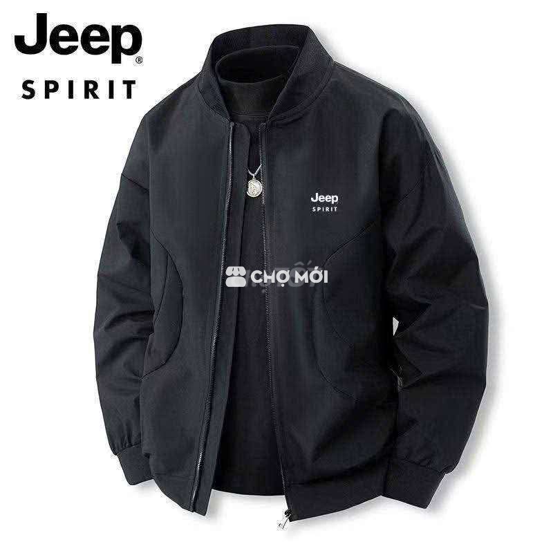 Áo khoác Bomber Jeep Spirit Nam Đen