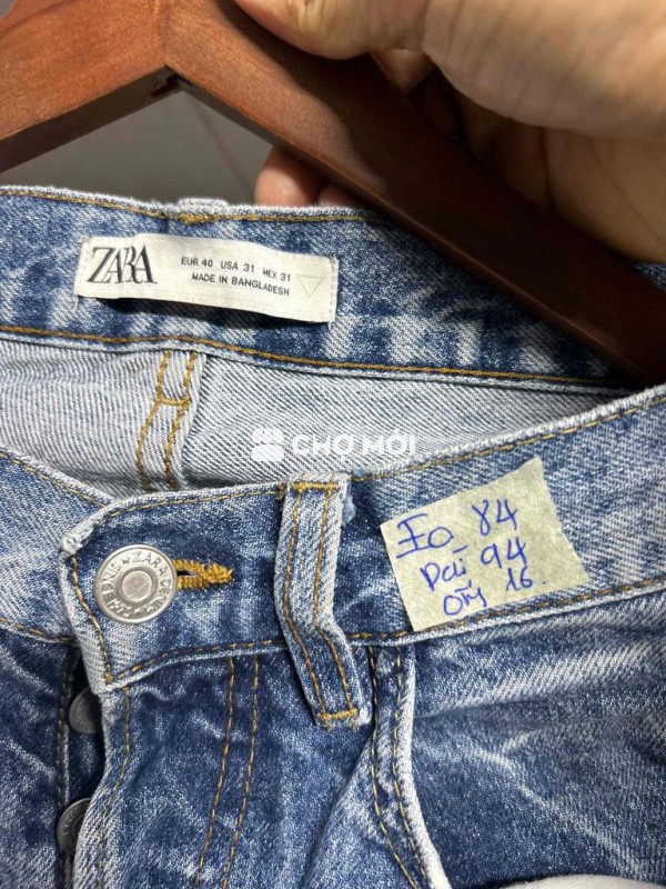 Quần jean Zara Jean EUR 40