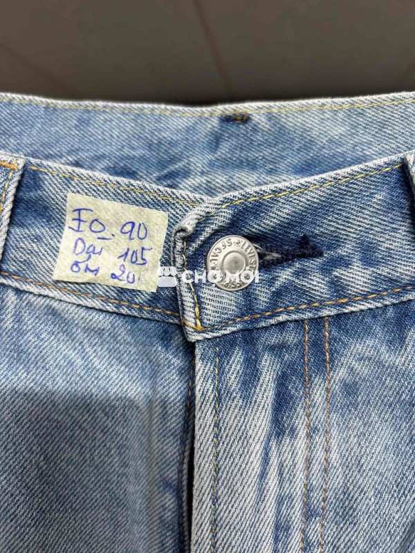 Quần jean Unisex vải bò