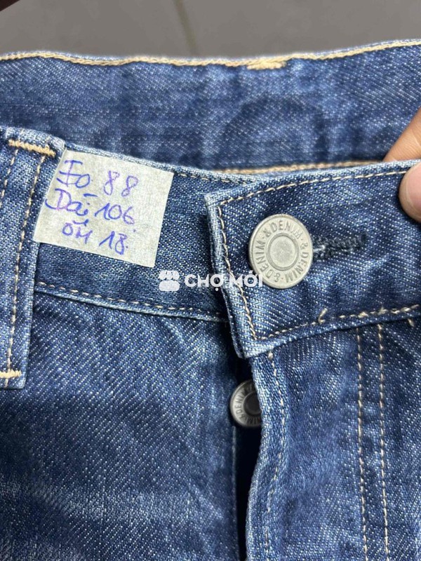 Quần jean nam H&M Tapered Denim