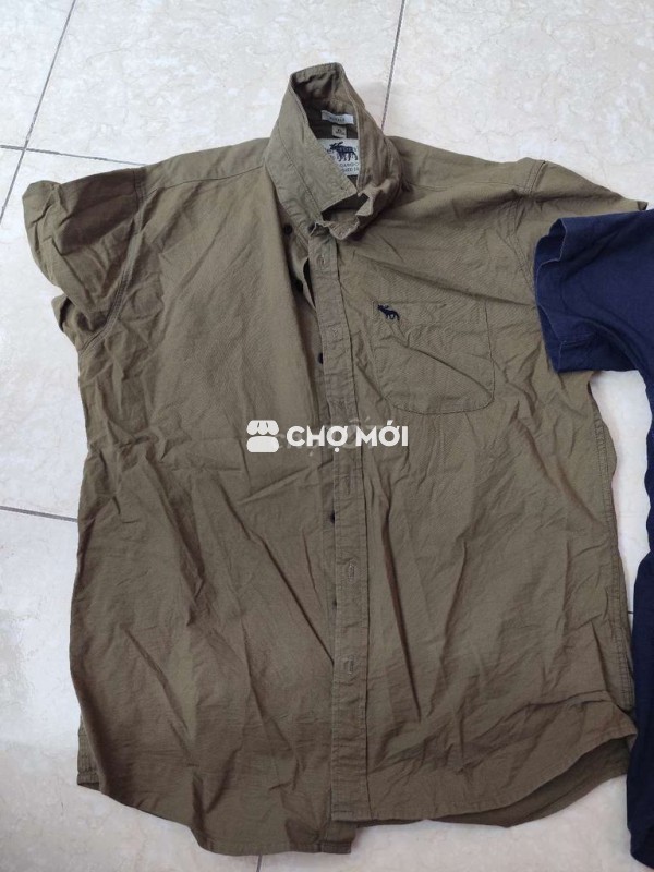 Áo sơ mi nam Oxford ngắn tay XL