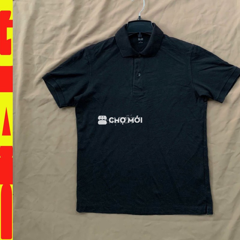 💥Áo thun UNIQLO - sz L 60-67kg - màu đen FREE SHIP
