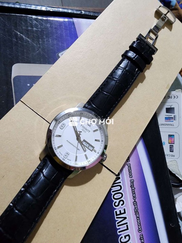 Đồng hồ Tissot Powermatic 80 Nam Bạc