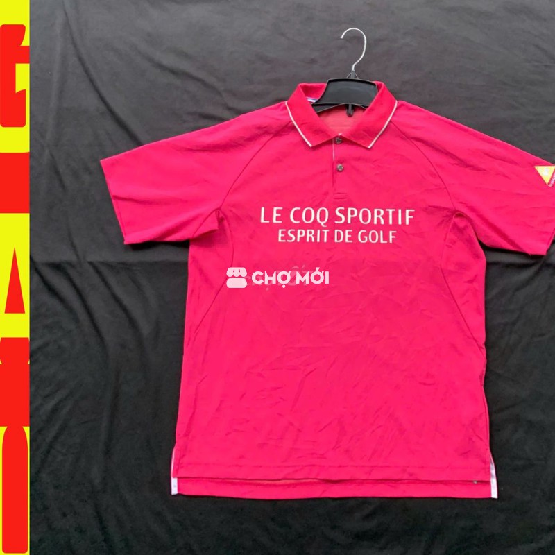 💥Áo thun Le Coq Sportif - sz L 65-72kg  -FREE SHIP