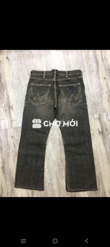 Quần jeans nam Wrangler 100% cotton
