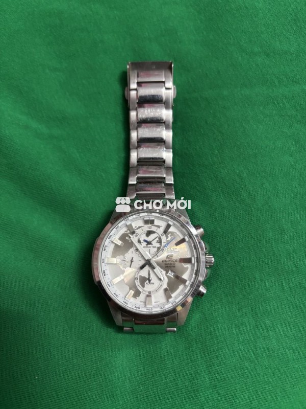 Đồng hồ đeo tay Casio Edifice Nam Bạc