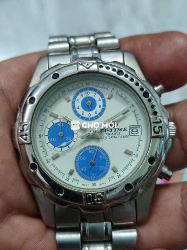 Đồng hồ Nhật 3 cốt 6 kim & 1 ô lịch, size 39mm