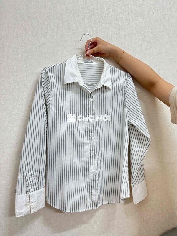 Áo sơ mi nữ Libe kẻ sọc size M