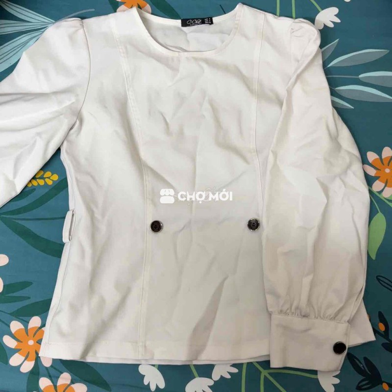 Áo kiểu nữ vải mềm size S-M
