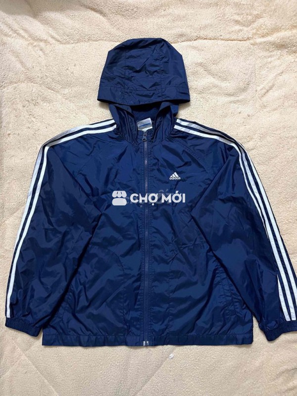 Áo khoác gió Adidas nam Poliamit size L