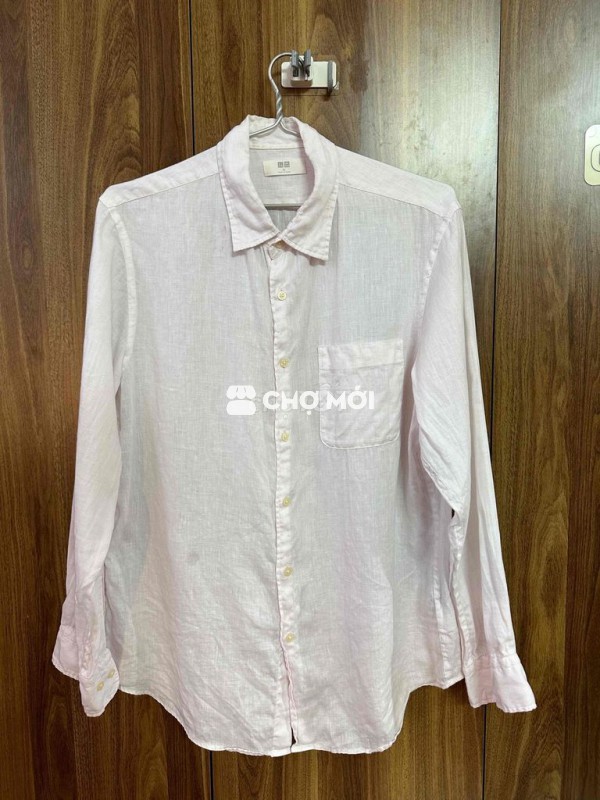 Áo sơ mi Uniqlo Nam Vải lanh XL