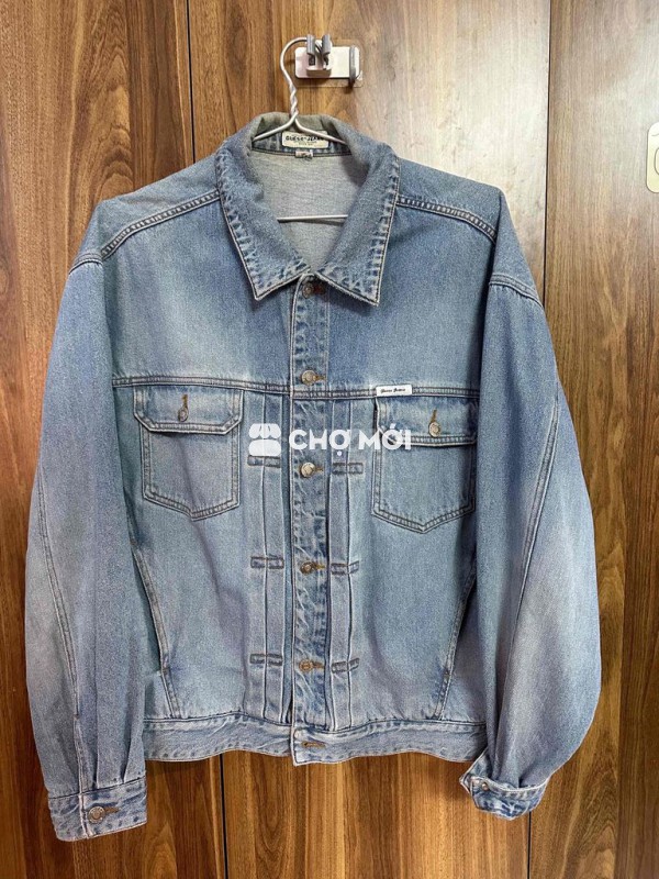 Áo khoác jean Guess Unisex size M