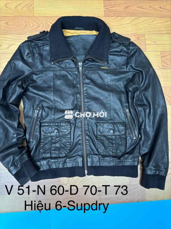 Áo khoác da Superdry Nam Bomber