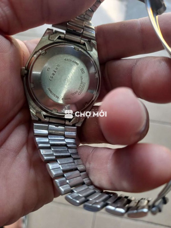 Đồng hồ Seiko 5 Nam Thép Bạc