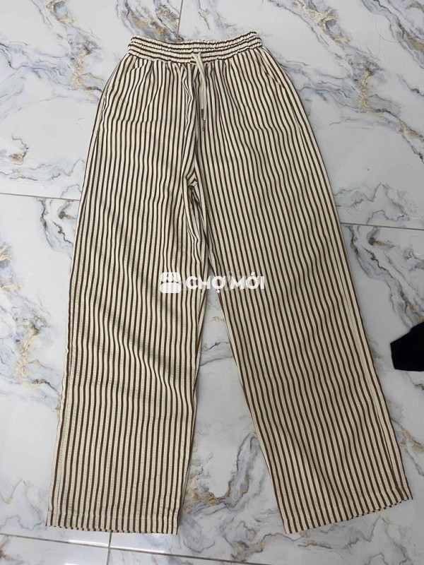 Quần Nữ Vải mềm mại Sọc