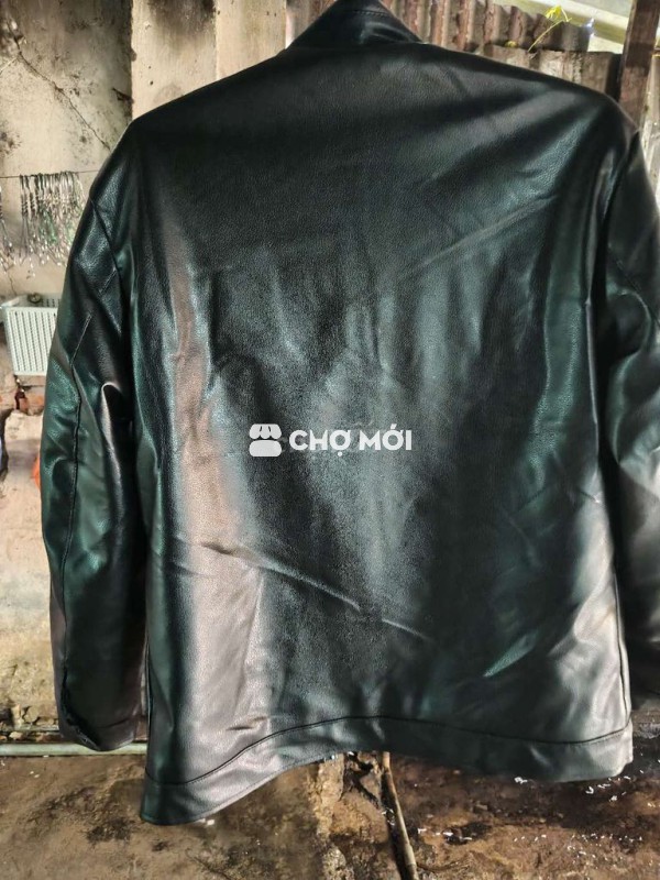 Áo khoác da nam lót lông