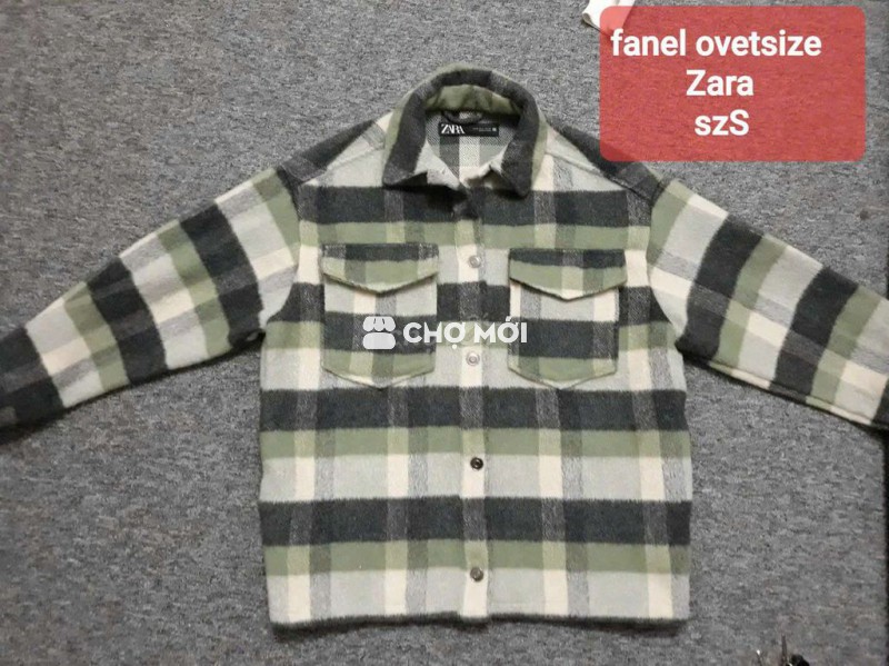 Áo khoác Zara Flannel
