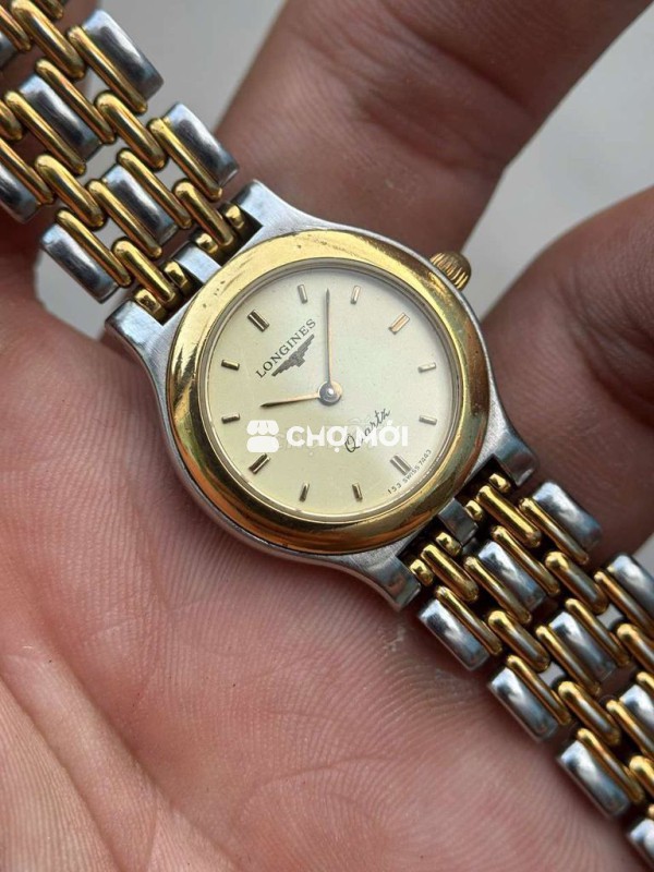 Đồng hồ Longines Nữ demi vàng cổ điển sang trọng