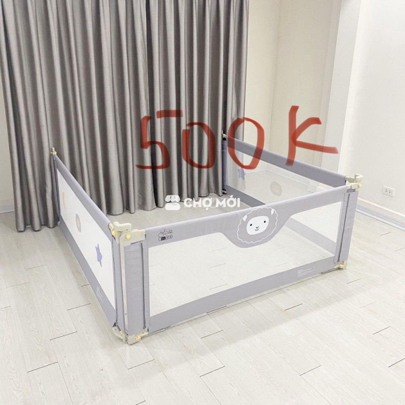 Thanh chắn giường Umoo Xám