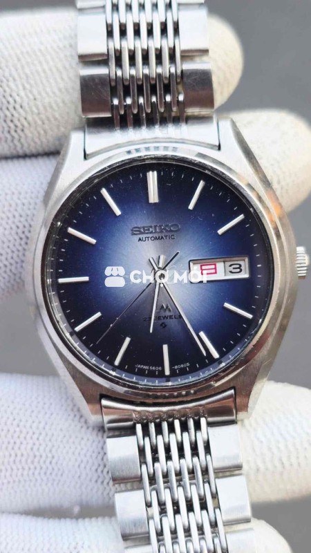 Đồng hồ Seiko Nam Bạc Thép không gỉ