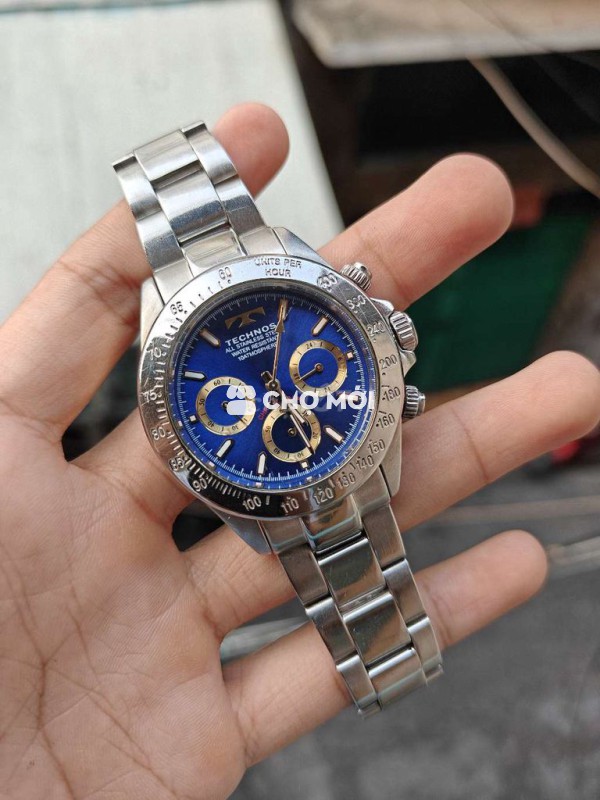 Đồng hồ Technos Nam Xanh 40mm