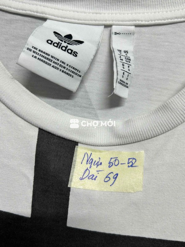 Áo thun Adidas nam Cotton size M