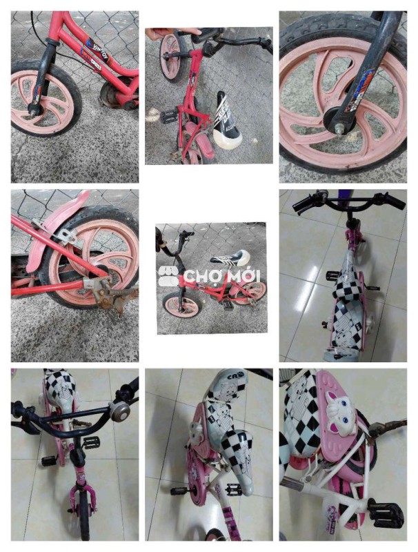 xe đạp bé 2 chiếc 100k