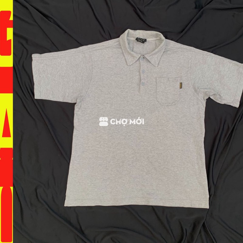 💥Áo thun ADIDAS - sz XL 60-76kg - màu xám nhạt