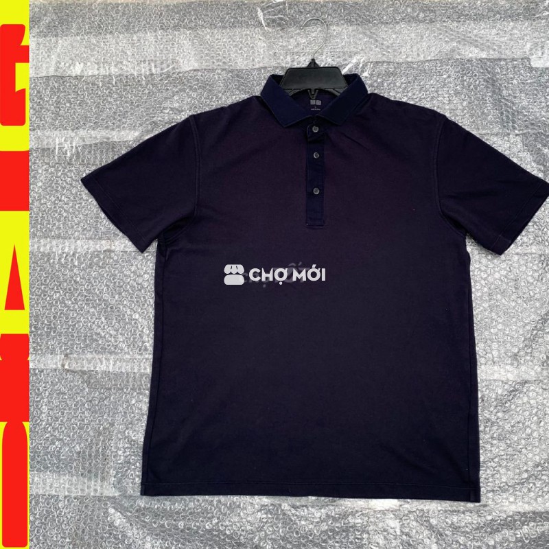 💥Áo thun UNIQLO - sz XL 65-75kg - xanh đen