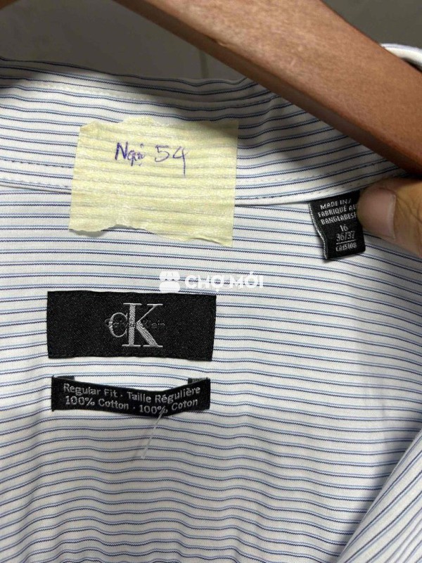 Áo sơ mi Calvin Klein Nam Cotton