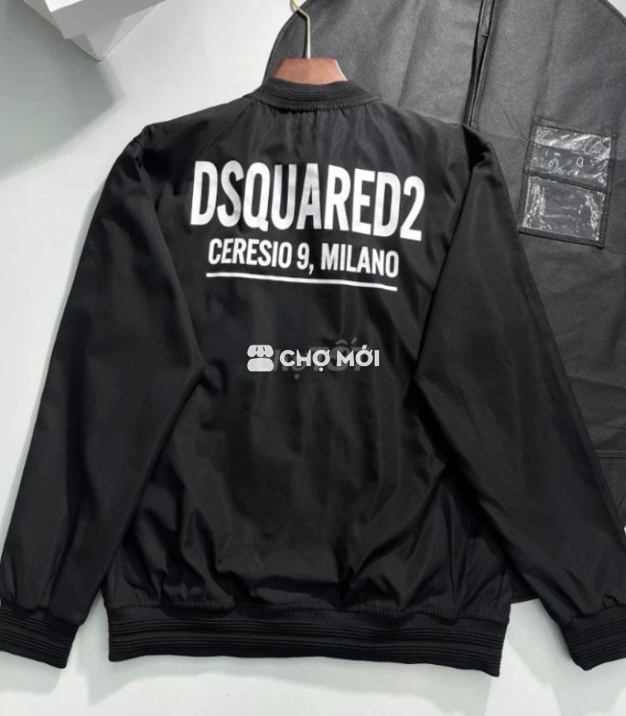 Áo khoác Dsquared2 nam XL Đen