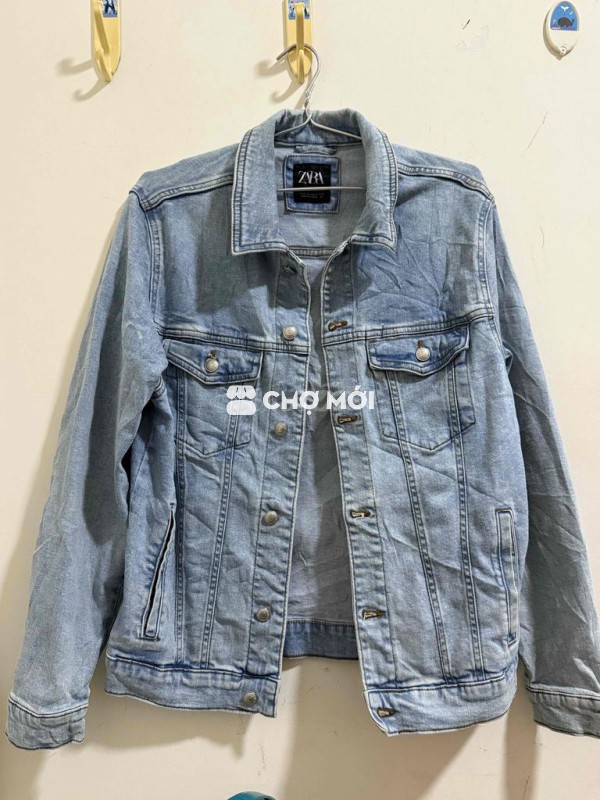 Áo khoác jean Zara size M