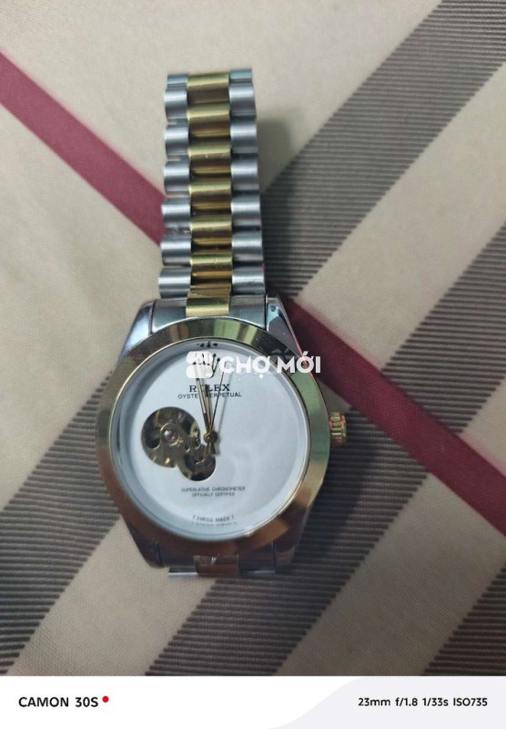 Đồng hồ Rl 40mm Nam Thép không gỉ