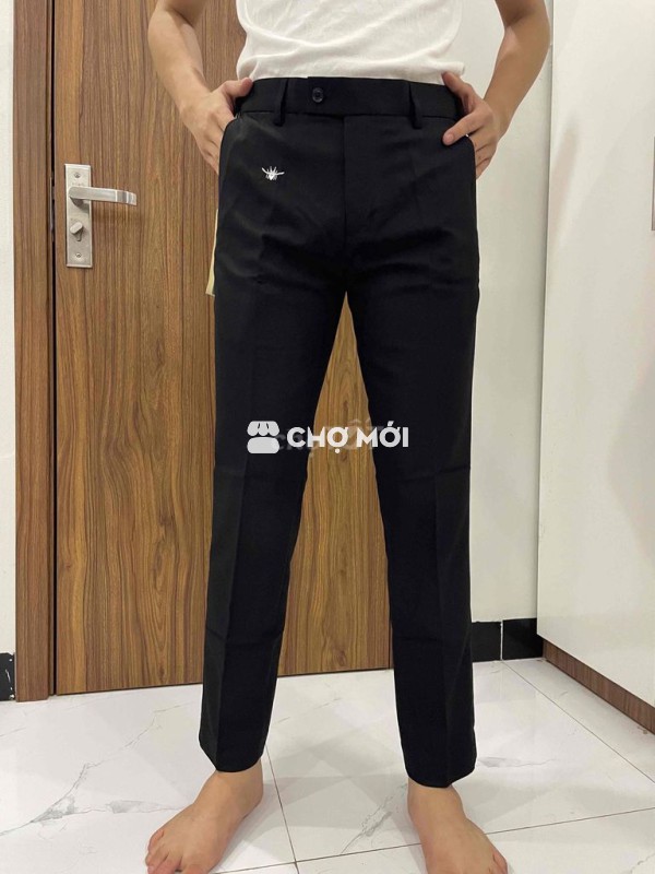 Quần âu nam Gucci size 31 Đen
