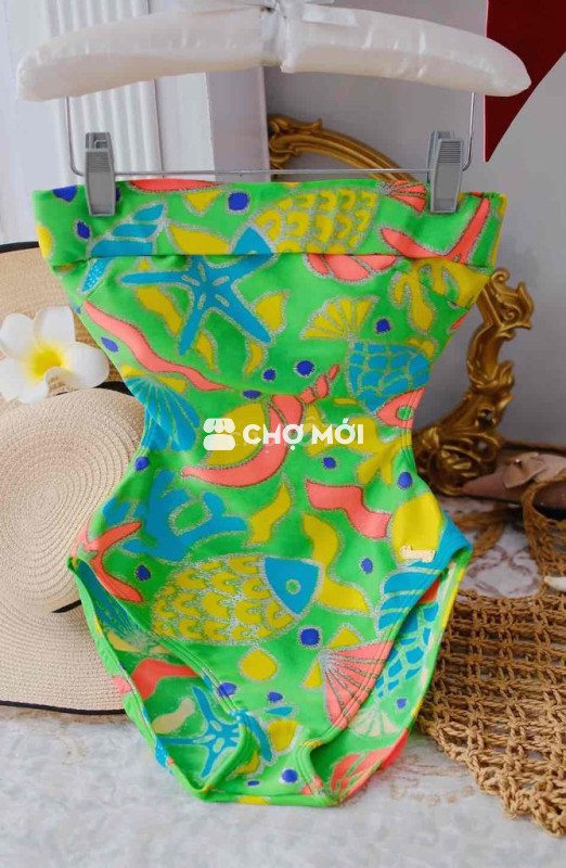 Áo bơi nữ hoạ tiết sò ốc xinh xắn