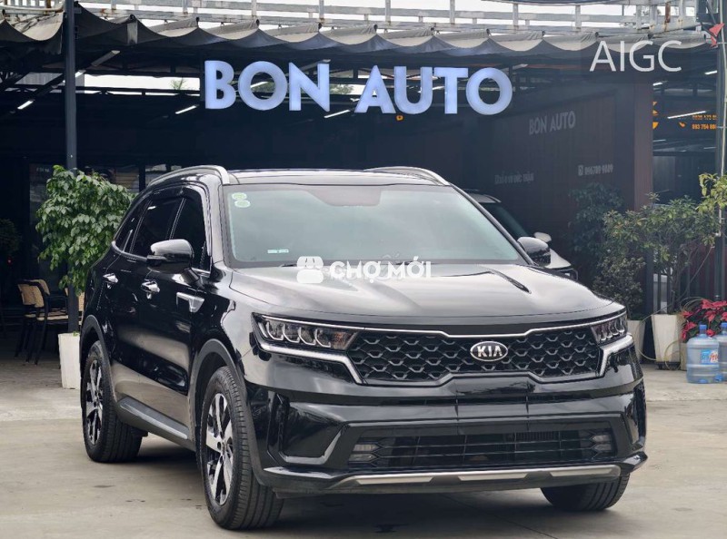 KIA SORENTO 2020 MÁY DẦU LUXURY MÀU ĐEN