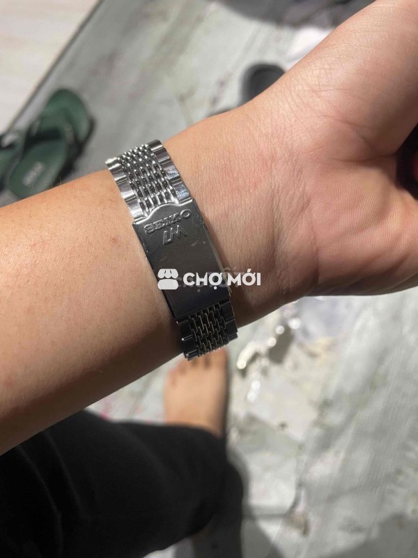 Đồng hồ Seiko LM kim loại Bạc Nam