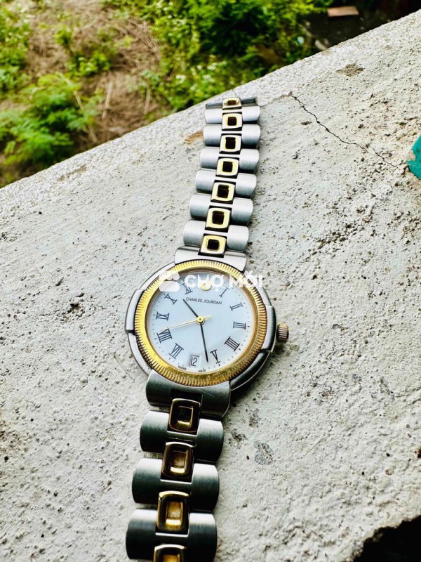Đồng hồ Charles Jourdan Nam Kim loại