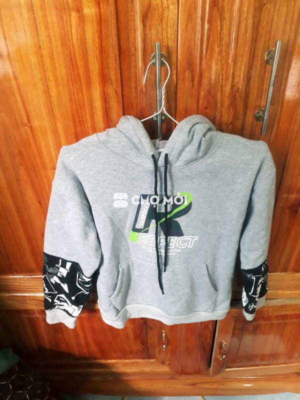 Áo hoodie nam vải nỉ thể thao