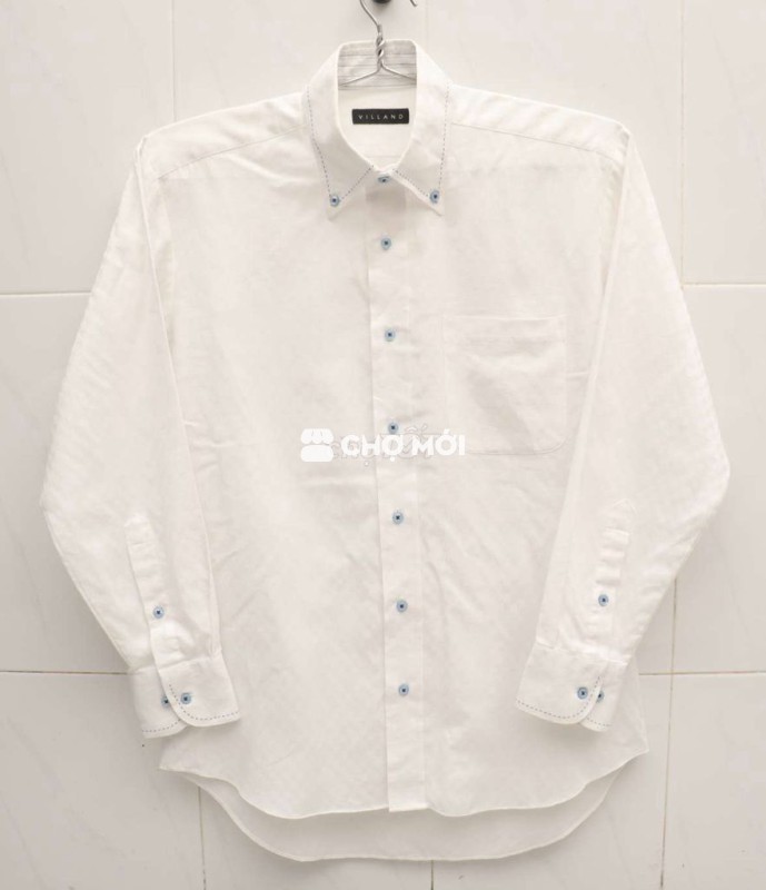 Áo sơ mi Villand Nam Trắng XL nội địa Nhật