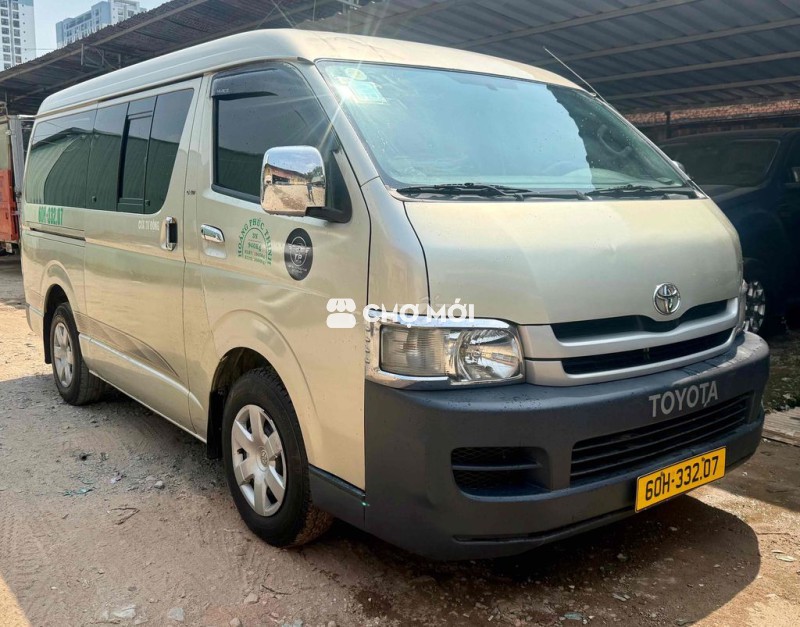 Bán Toyota Hiace 2009 tải VAN 3 chỗ 940kg máy dầu