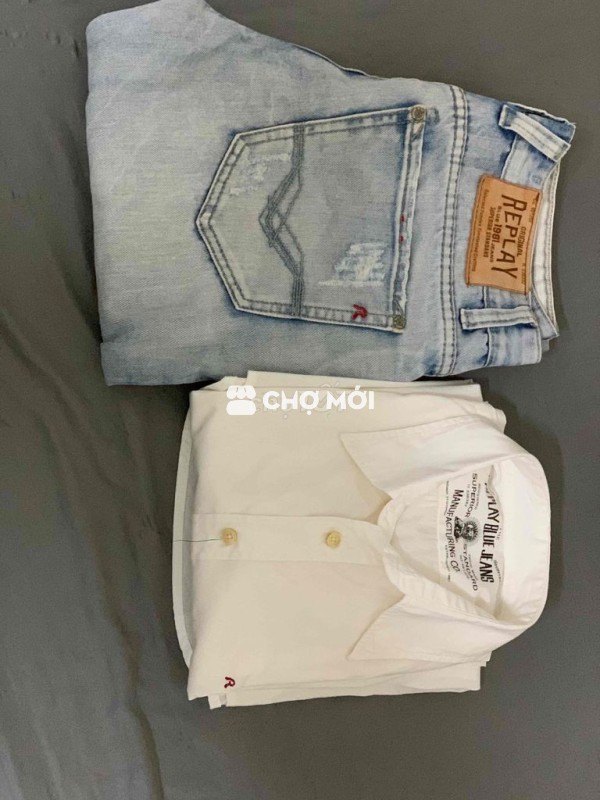 Quần jean Replay nam Denim size 29